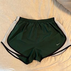 Green Nike Tempo Shorts
